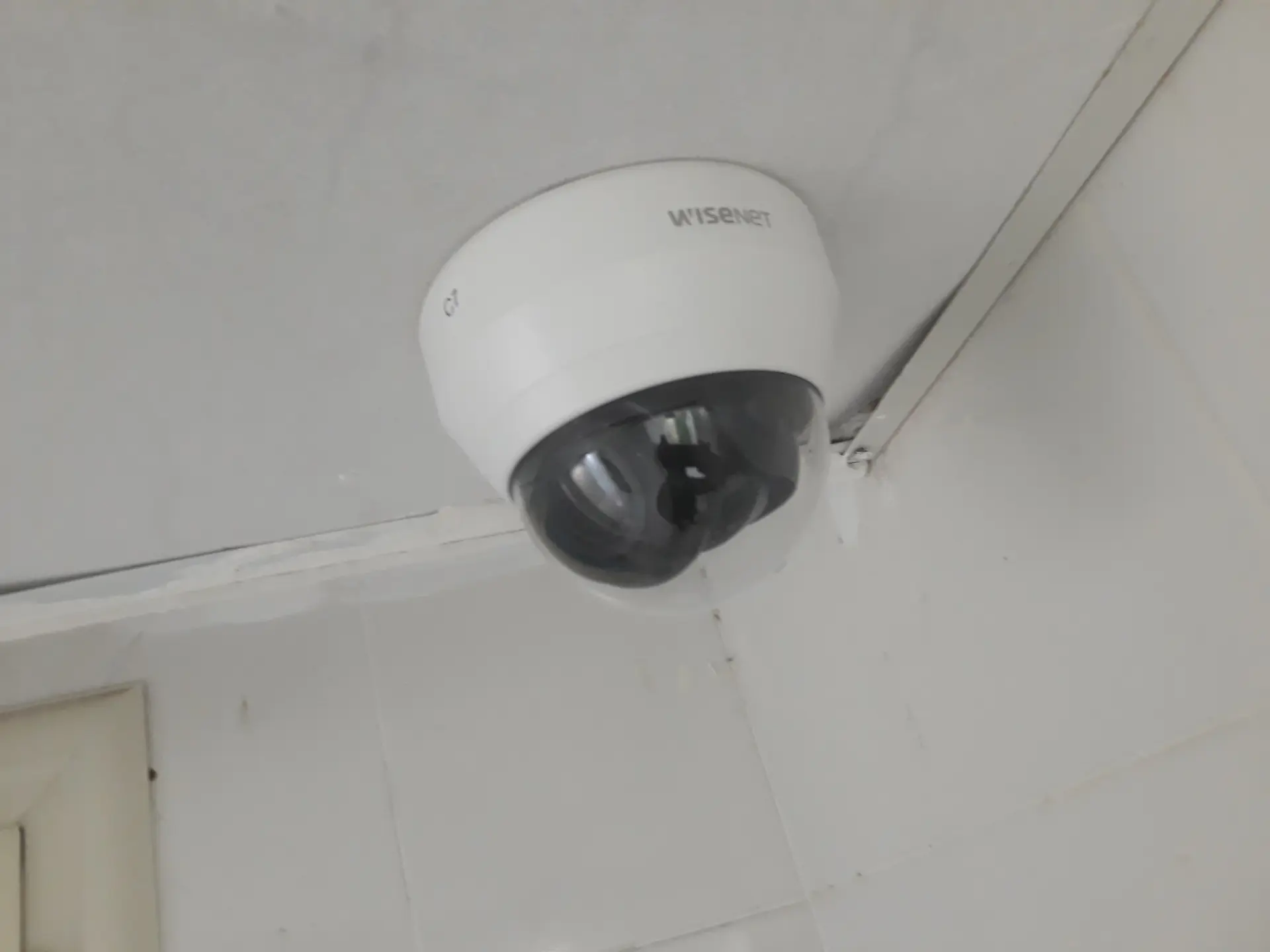 Ceiling-mounted CCTV dome camera